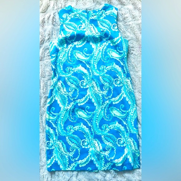 J McLaughlin Dress size 14 Blue/green - Picture 2 of 3